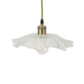 Oaks Lighting - Chur Petal Non Electric Patterned Glass Floral Shade for Ceiling Pendants - Luminosity Designs Ltd