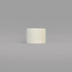 Luminosity Designs Ltd - City Round, 18x13.5cm Shade, Ivory Velvet With Champagne Paper Lining & Champagne Finish Carrier - Luminosity Designs Ltd