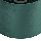 Luminosity Designs Ltd - City Round, 18x13.5cm Shade, Velvet With Matching Lining & Finish Carrier - Luminosity Designs Ltd
