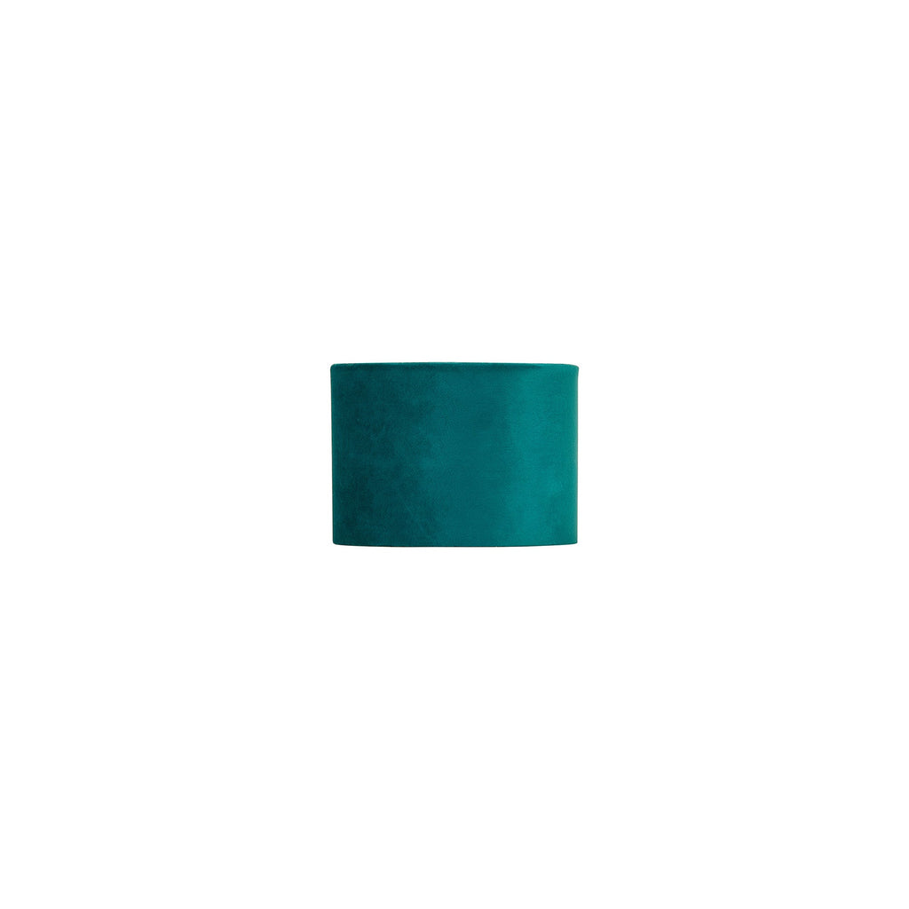 Luminosity Designs Ltd - City Round, 18x13.5cm Shade, Velvet With Matching Lining & Finish Carrier - Luminosity Designs Ltd
