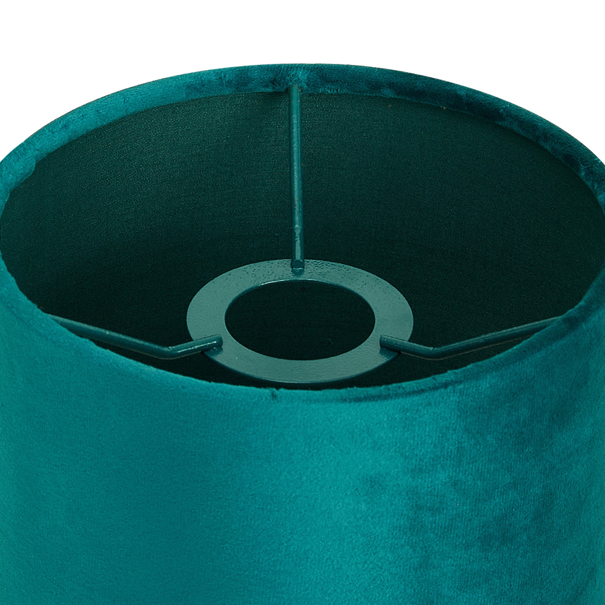 Luminosity Designs Ltd - City Round, 18x13.5cm Shade, Velvet With Matching Lining & Finish Carrier - Luminosity Designs Ltd