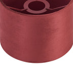 Luminosity Designs Ltd - City Round, 18x13.5cm Shade, Velvet With Matching Lining & Finish Carrier - Luminosity Designs Ltd