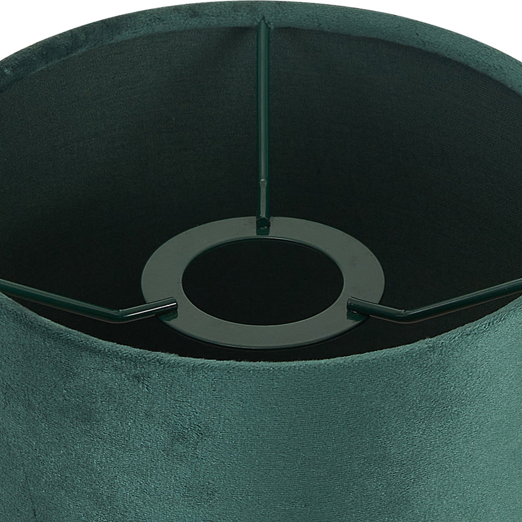 Luminosity Designs Ltd - City Round, 18x13.5cm Shade, Velvet With Matching Lining & Finish Carrier - Luminosity Designs Ltd
