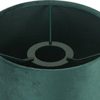 Luminosity Designs Ltd - City Round, 18x13.5cm Shade, Velvet With Matching Lining & Finish Carrier - Luminosity Designs Ltd