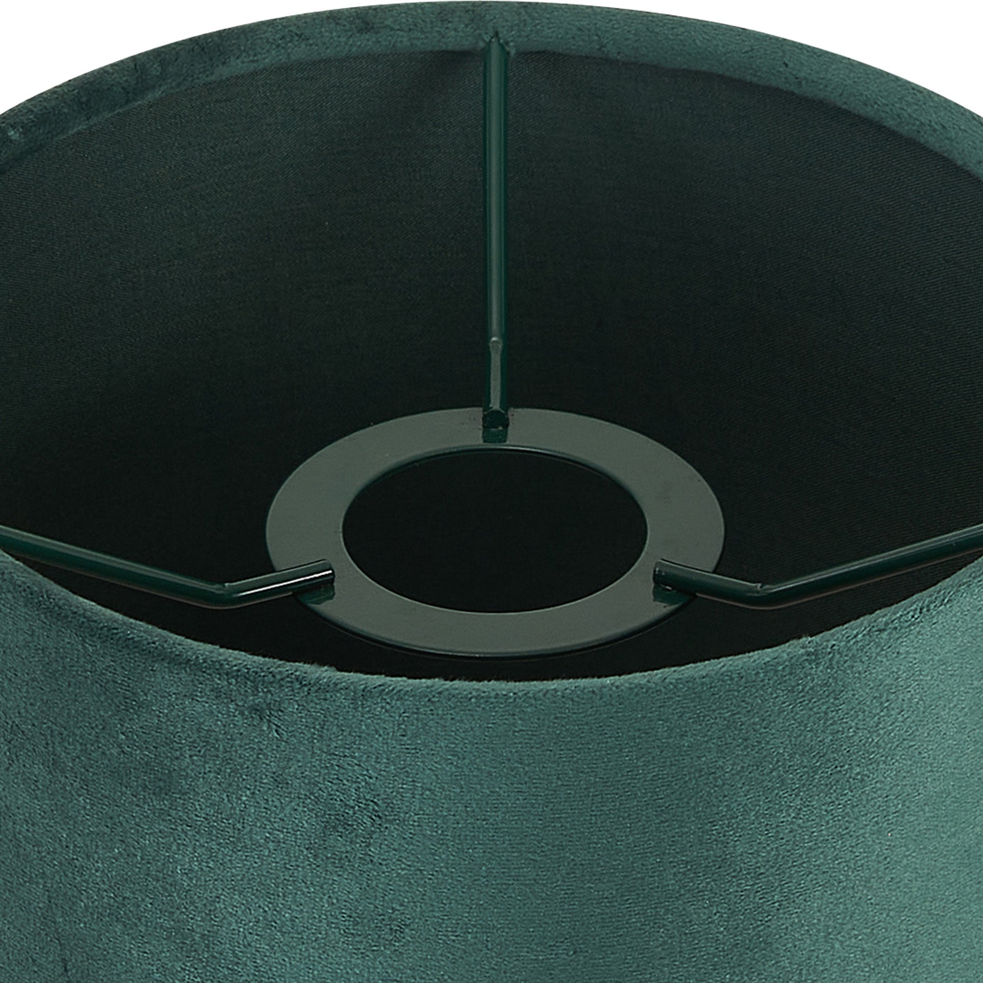 Luminosity Designs Ltd - City Round, 18x13.5cm Shade, Velvet With Matching Lining & Finish Carrier - Luminosity Designs Ltd