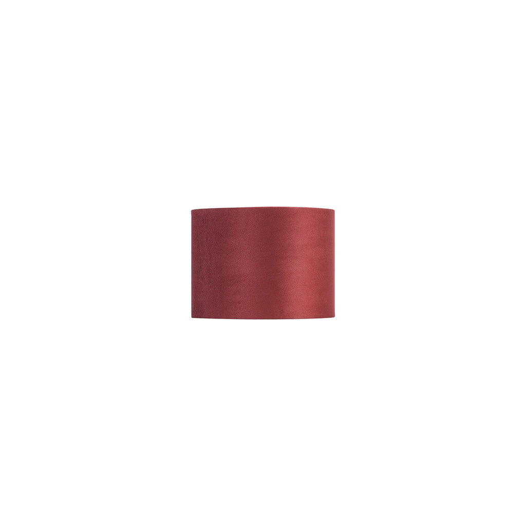 Luminosity Designs Ltd - City Round, 18x13.5cm Shade, Velvet With Matching Lining & Finish Carrier - Luminosity Designs Ltd