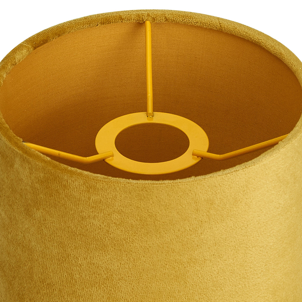 Luminosity Designs Ltd - City Round, 18x13.5cm Shade, Velvet With Matching Lining & Finish Carrier - Luminosity Designs Ltd