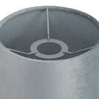 Luminosity Designs Ltd - City Round, 18x13.5cm Shade, Velvet With Matching Lining & Finish Carrier - Luminosity Designs Ltd