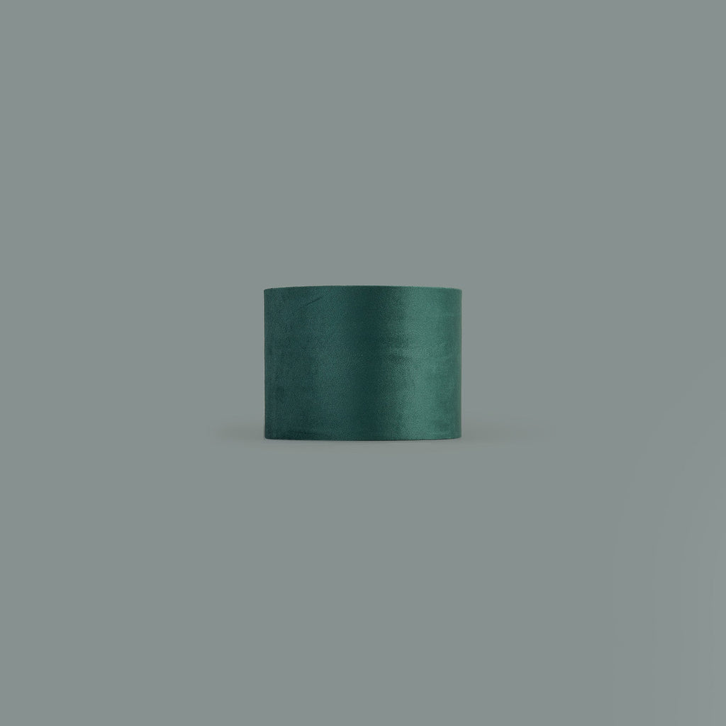 Luminosity Designs Ltd - City Round, 18x13.5cm Shade, Velvet With Matching Lining & Finish Carrier - Luminosity Designs Ltd