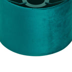 Luminosity Designs Ltd - City Round, 18x13.5cm Shade, Velvet With Matching Lining & Finish Carrier - Luminosity Designs Ltd