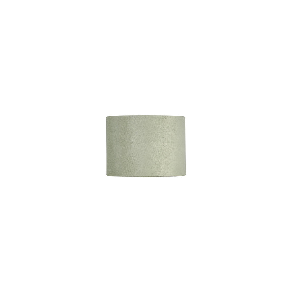 Luminosity Designs Ltd - City Round, 18x13.5cm Shade, Velvet With Prosecco Paper Lining & Prosecco Finish Carrier - Luminosity Designs Ltd