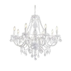 Endon - Clarence 8 Light Acrylic Chandelier - Luminosity Designs Ltd