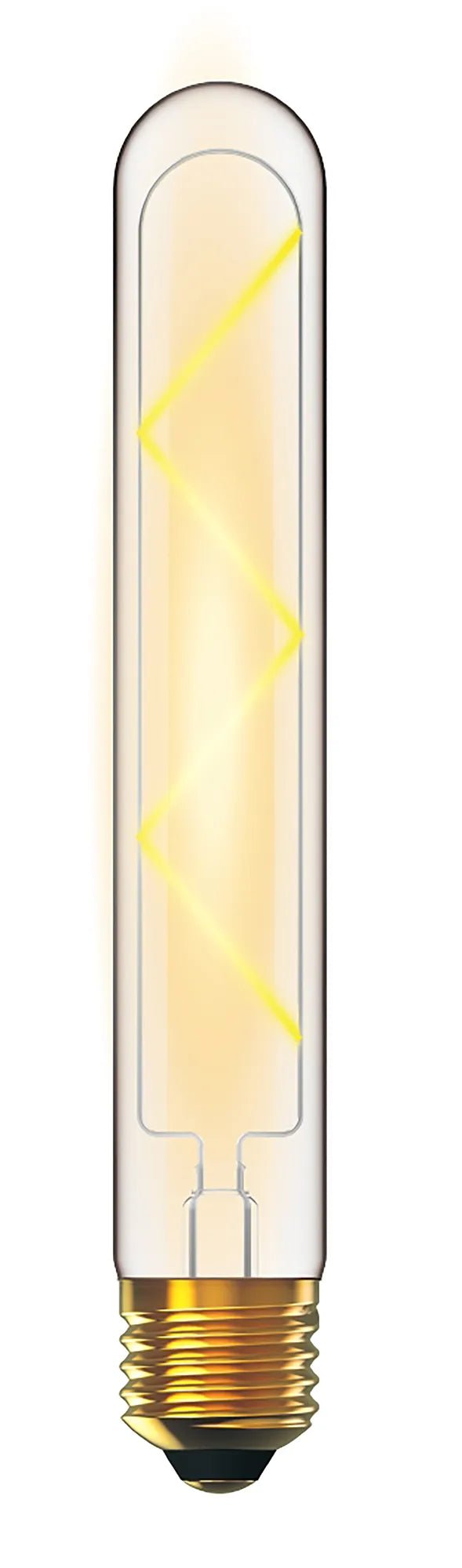 Luxram - Classic Deco LED 185mm Tubular Line Radio Type Bulb, E27 Dimmable 4W, 300lm. - Luminosity Designs Ltd