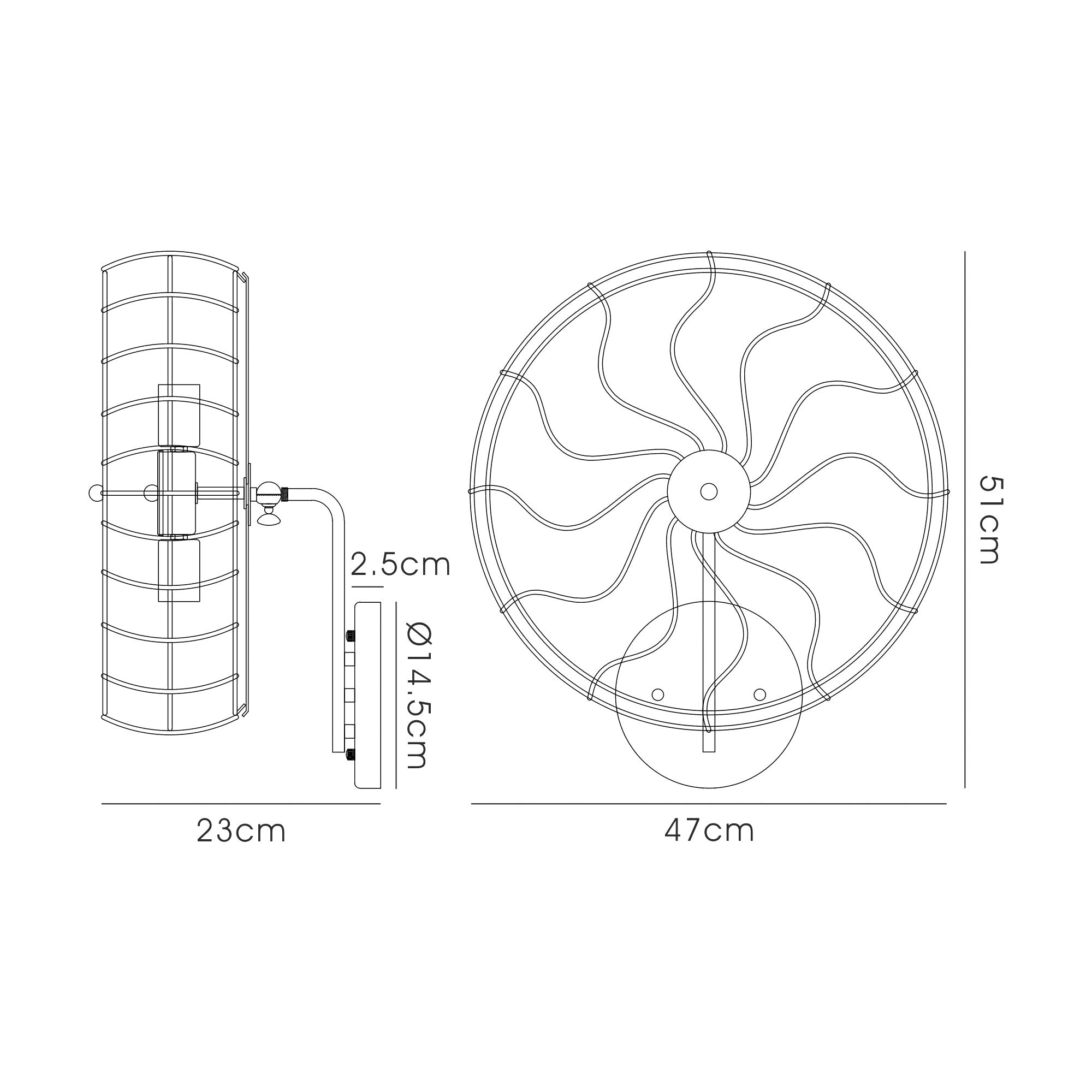 Deco - Claudia Wall Light - Luminosity Designs Ltd