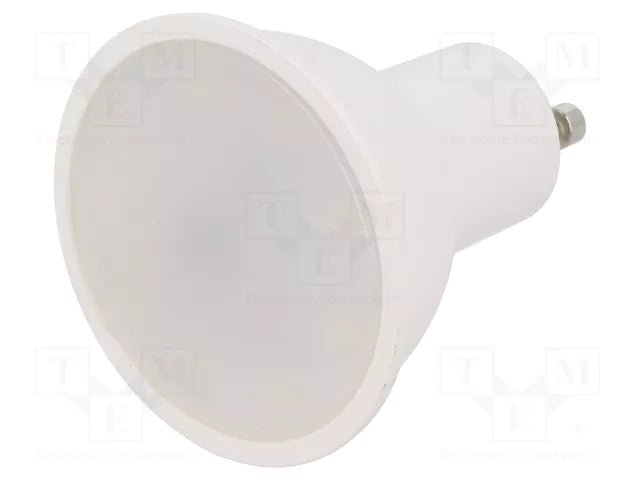 V - TAC - CLEARANCE LINE - V - TAC 4000k GU10 Spotlight bulb with frosted lens 4.5w 400lm - Luminosity Designs Ltd