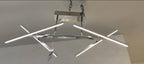 Oaks Lighting - CLEARANCE - Talin 4 Light Semi Flush LED Kitchen Light - Luminosity Designs Ltd