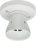 Luminosity Designs Ltd - CLEARANCE - White Plastic T2 HO Batten Holder BC 3-Terminals - Luminosity Designs Ltd