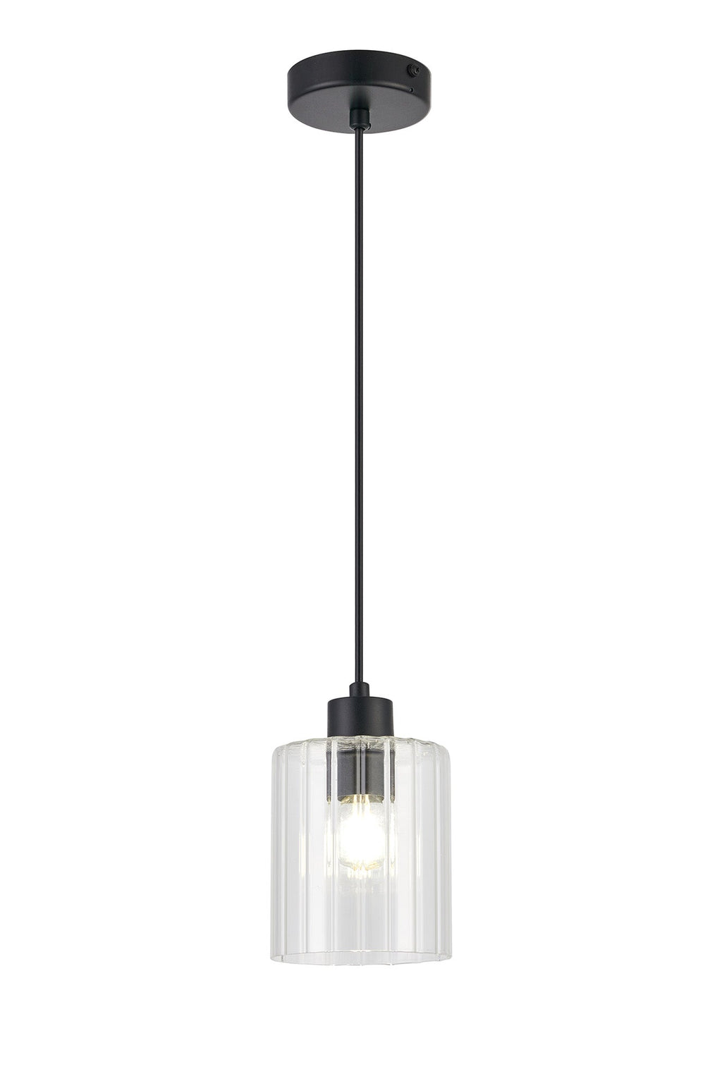 Luminosity Designs Ltd - Cleo 12cm Bathroom Pendant, 1 x E14, IP44, metal with Clear Glass - Luminosity Designs Ltd