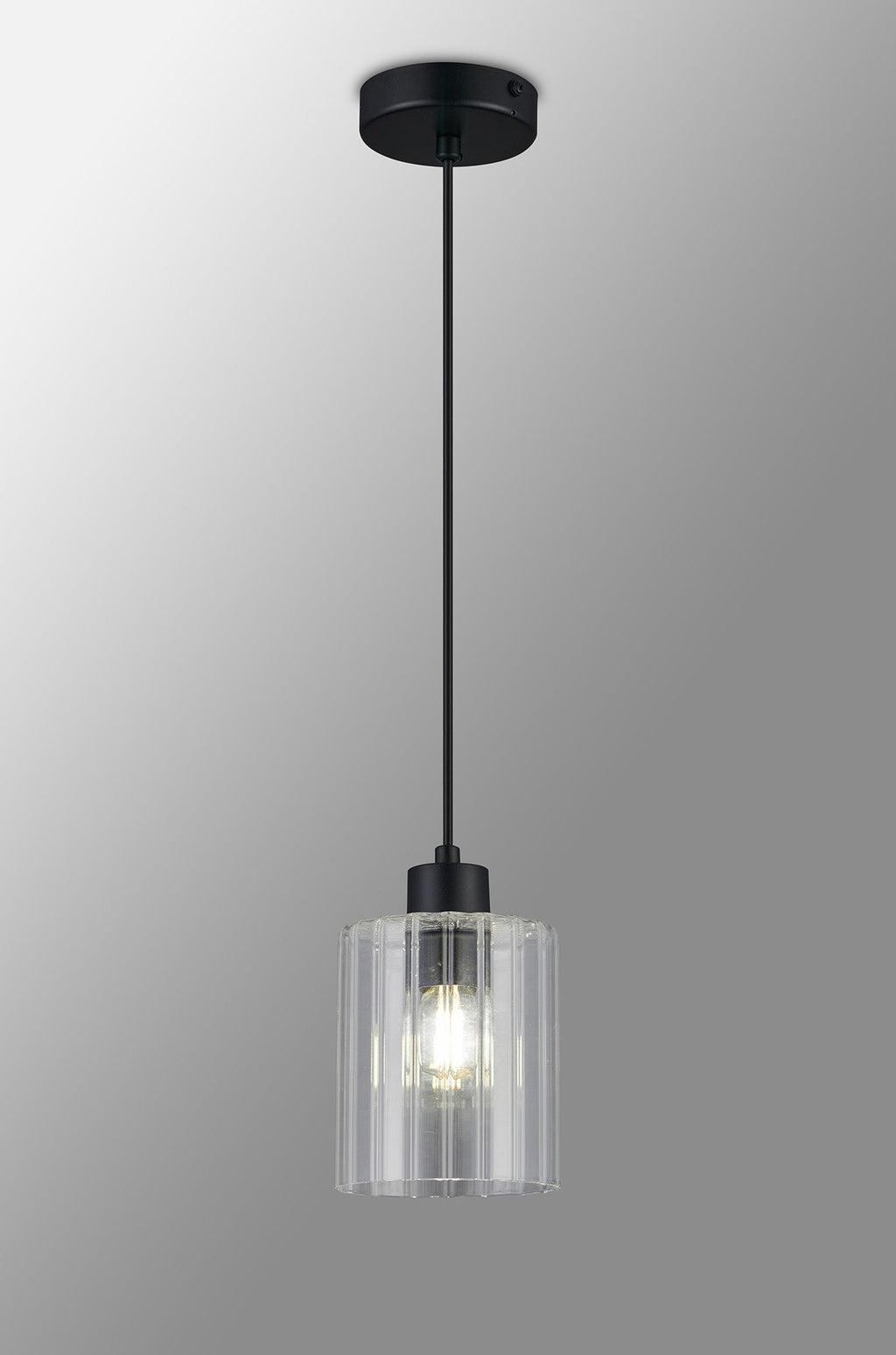 Luminosity Designs Ltd - Cleo 12cm Bathroom Pendant, 1 x E14, IP44, metal with Clear Glass - Luminosity Designs Ltd