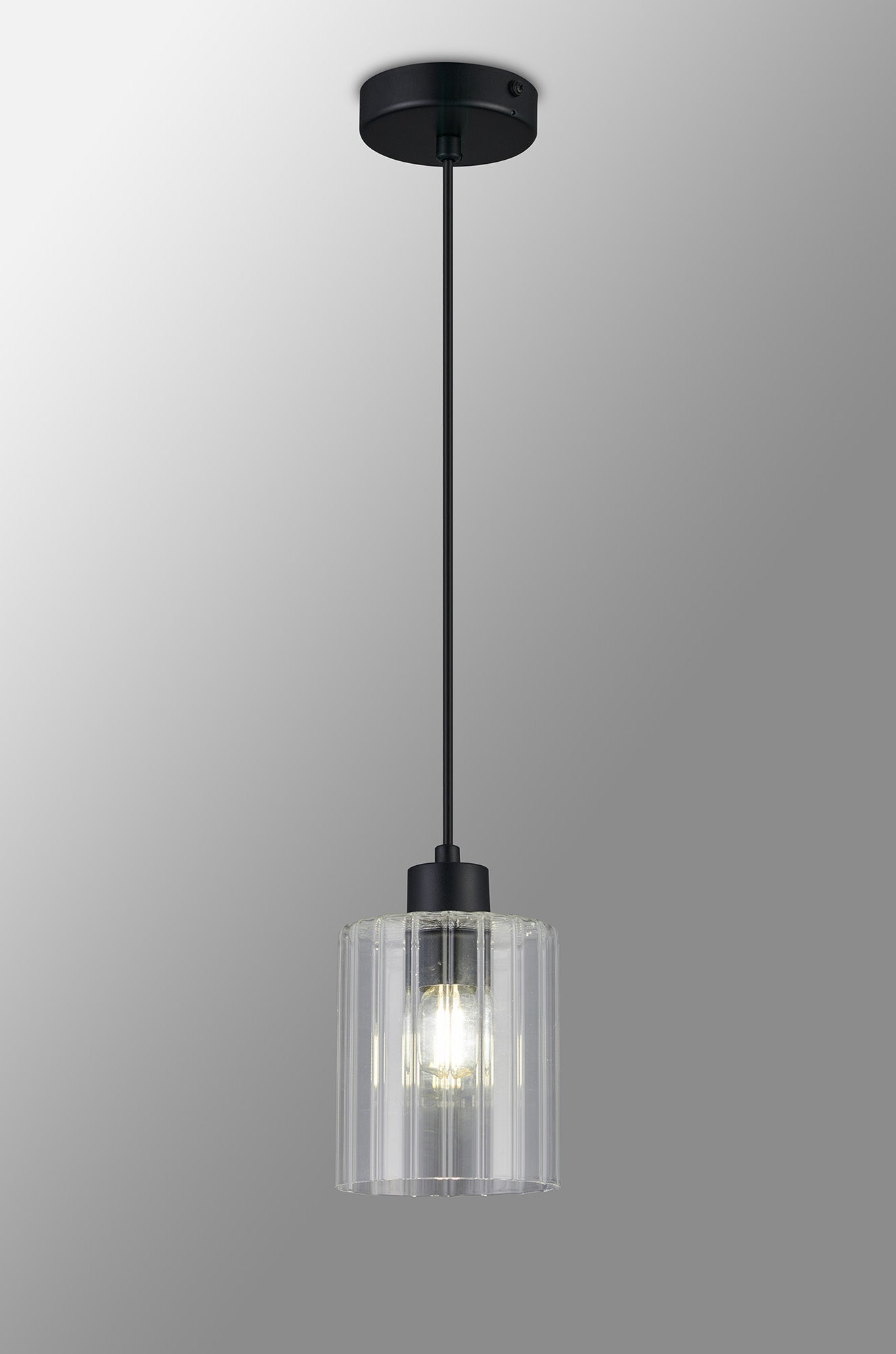 Luminosity Designs Ltd - Cleo 12cm Bathroom Pendant, 1 x E14, IP44, metal with Clear Glass - Luminosity Designs Ltd