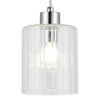 Luminosity Designs Ltd - Cleo 12cm Bathroom Pendant, 1 x E14, IP44, metal with Clear Glass - Luminosity Designs Ltd