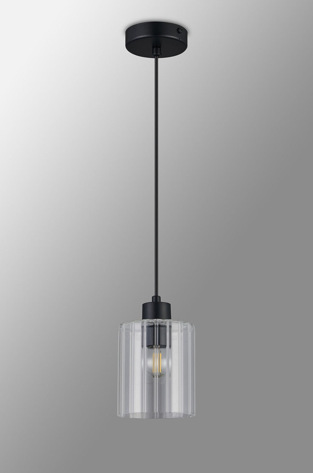 Luminosity Designs Ltd - Cleo 12cm Bathroom Pendant, 1 x E14, IP44, metal with Clear Glass - Luminosity Designs Ltd