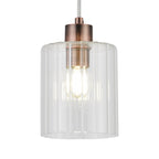 Luminosity Designs Ltd - Cleo 12cm Bathroom Pendant, 1 x E14, IP44, metal with Clear Glass - Luminosity Designs Ltd