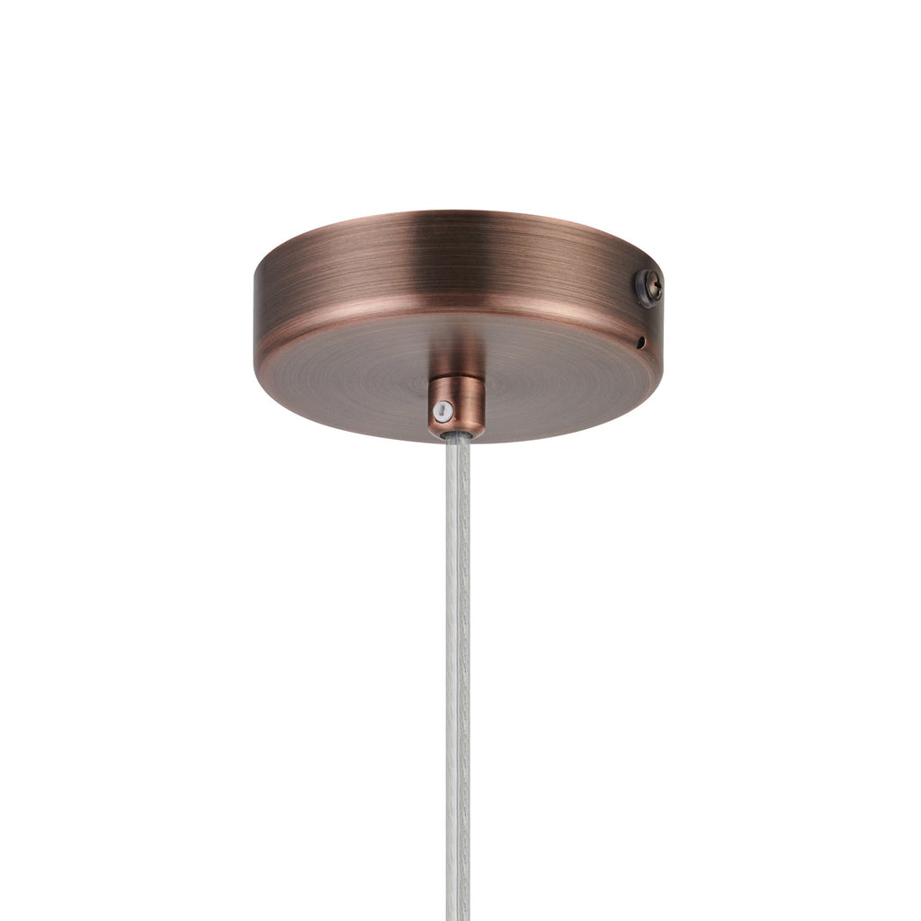 Luminosity Designs Ltd - Cleo 12cm Bathroom Pendant, 1 x E14, IP44, metal with Clear Glass - Luminosity Designs Ltd