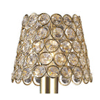 Diyas - Clip On Crystal Ring Shade - Luminosity Designs Ltd