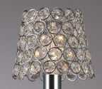 Diyas - Clip On Crystal Ring Shade - Luminosity Designs Ltd