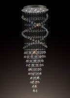 Diyas - Colorado 10 Light Corkscrew Chandelier - Luminosity Designs Ltd