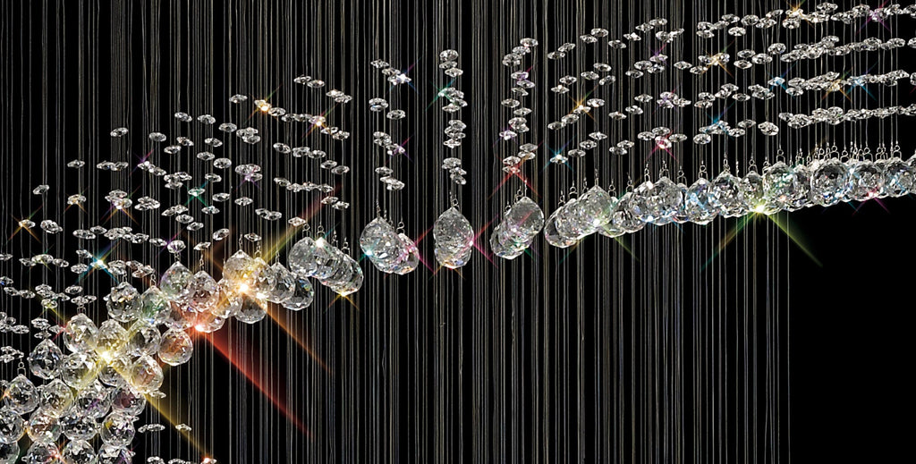 Diyas - Colorado 12 Light Multi Spiral Chandelier - Luminosity Designs Ltd