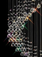 Diyas - Colorado 12 Light Multi Spiral Chandelier - Luminosity Designs Ltd