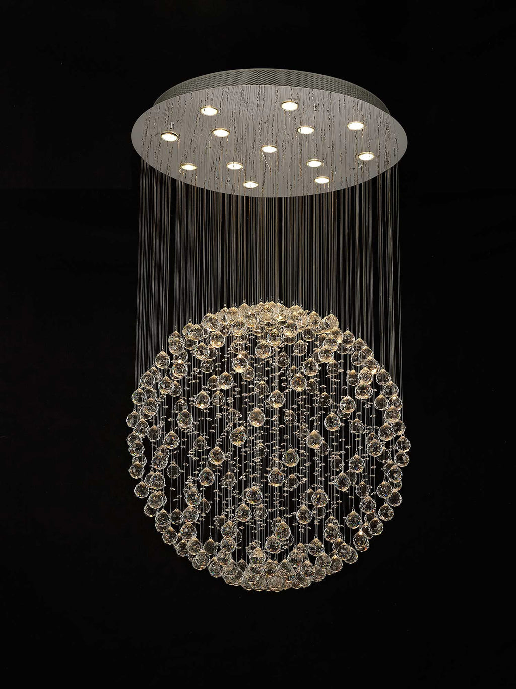 Diyas - Colorado 13 Light Sphere - Luminosity Designs Ltd