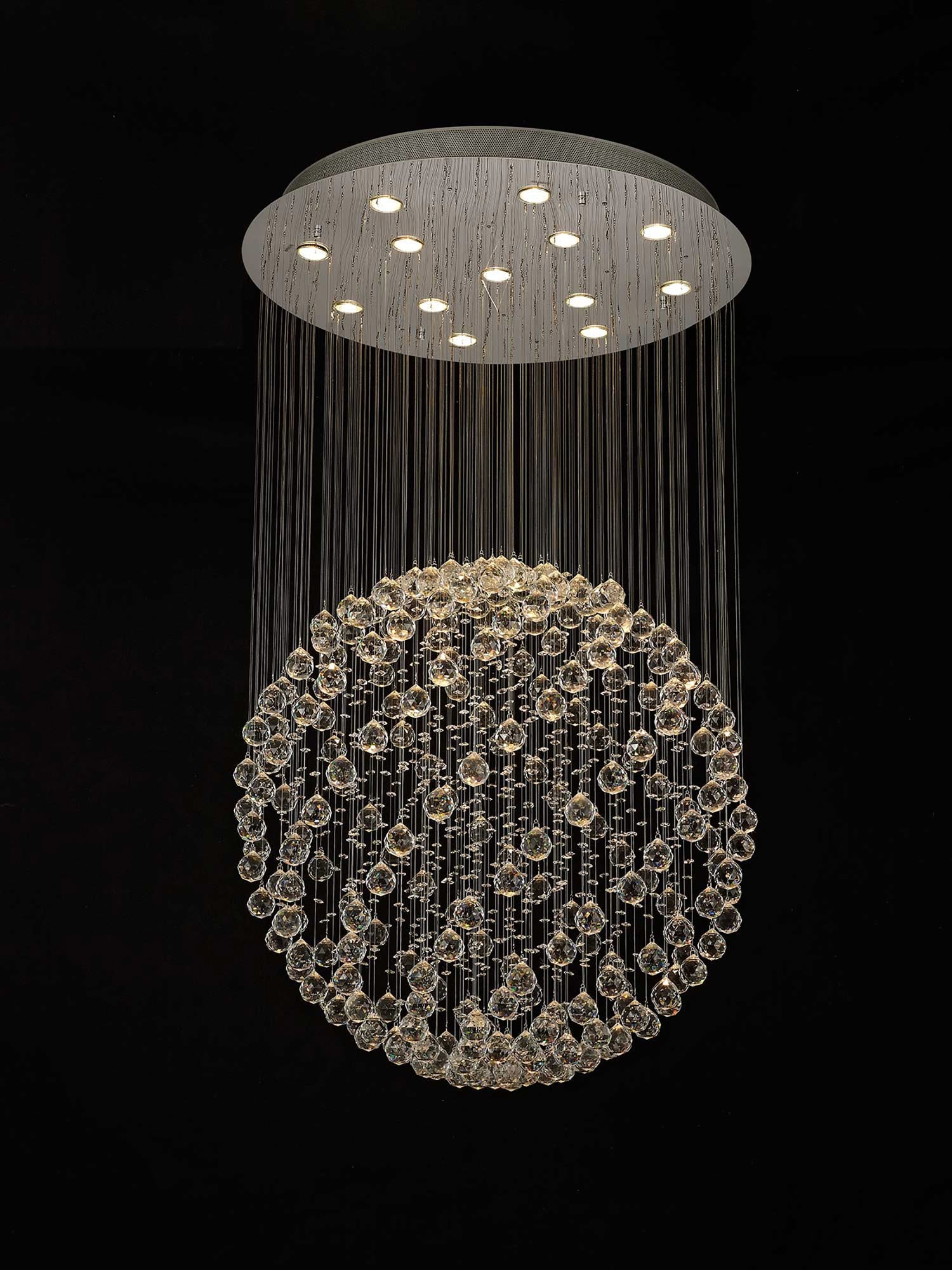 Diyas - Colorado 13 Light Sphere - Luminosity Designs Ltd