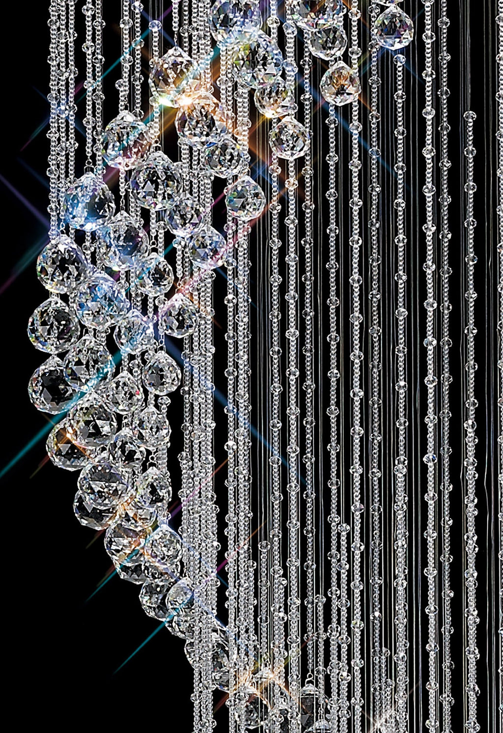 Diyas - Colorado 24 Light Multi - Spiral Chandelier - Luminosity Designs Ltd