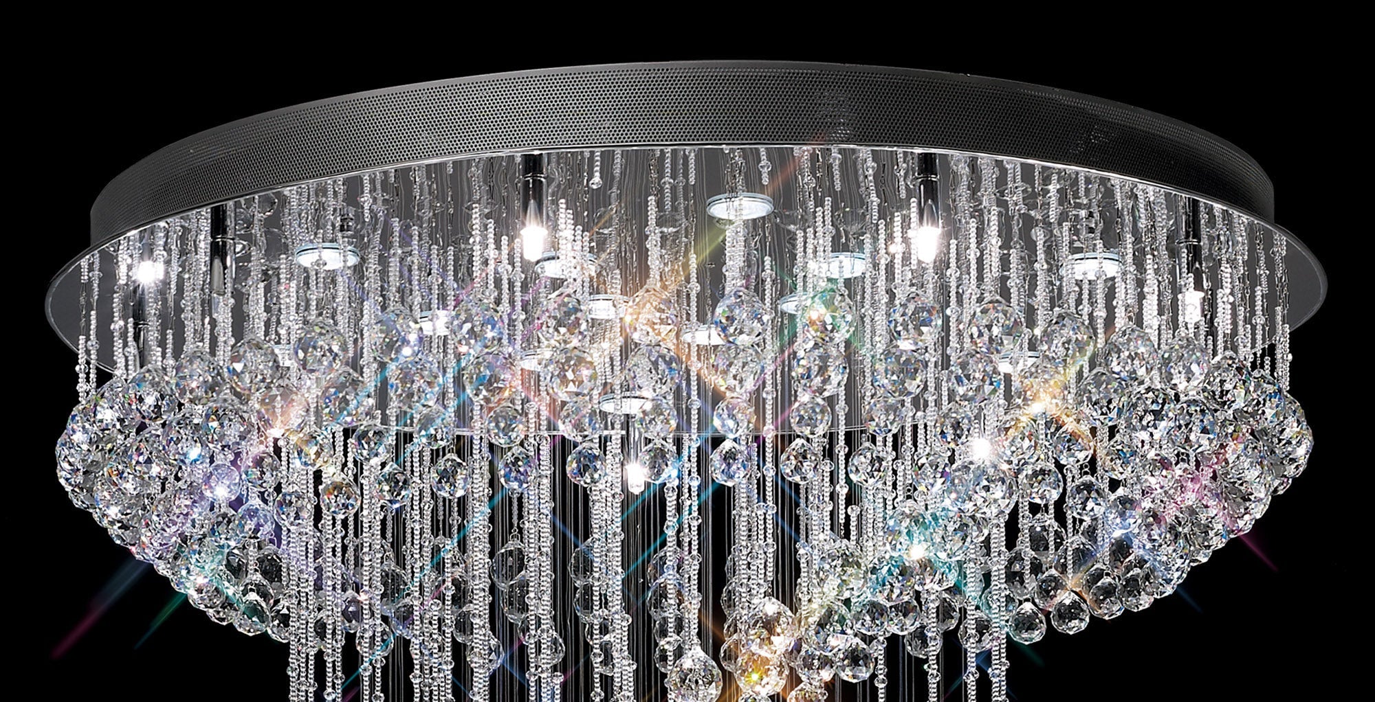 Diyas - Colorado 24 Light Multi - Spiral Chandelier - Luminosity Designs Ltd