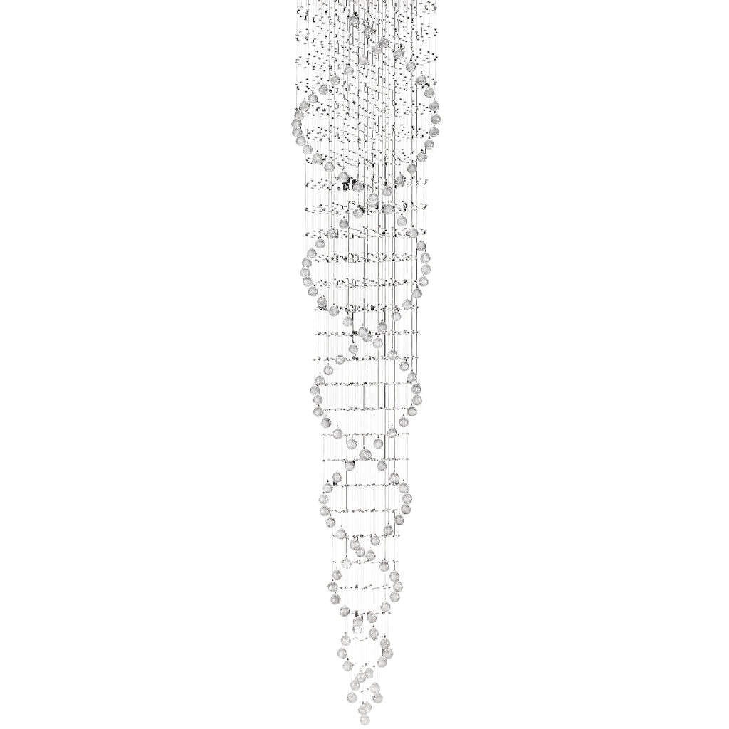 Diyas - Colorado 2m Pendant Corkscrew Chandelier - Luminosity Designs Ltd