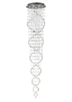 Diyas - Colorado 3m Pendant Tall Corkscrew Chandelier - Luminosity Designs Ltd