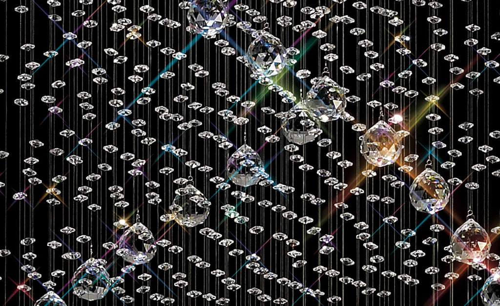 Diyas - Colorado 3m Pendant Tall Corkscrew Chandelier - Luminosity Designs Ltd