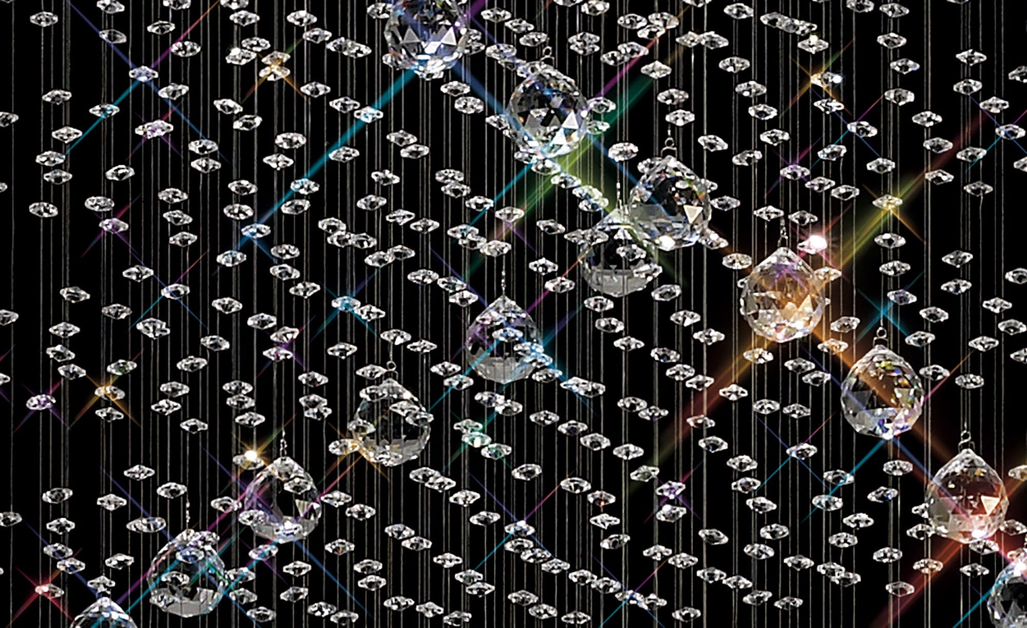 Diyas - Colorado 3m Pendant Tall Corkscrew Chandelier - Luminosity Designs Ltd