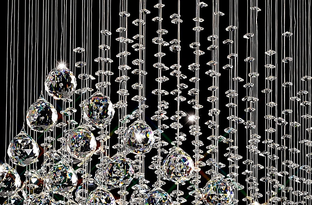Diyas - Colorado 7 Light Diamond Chandelier - Luminosity Designs Ltd