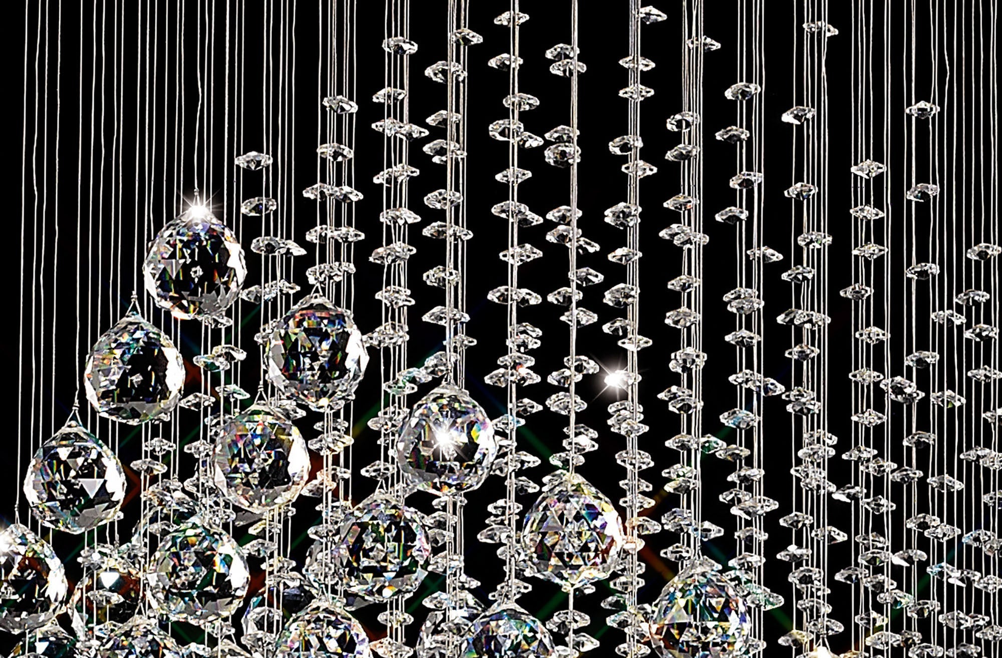 Diyas - Colorado 7 Light Diamond Chandelier - Luminosity Designs Ltd