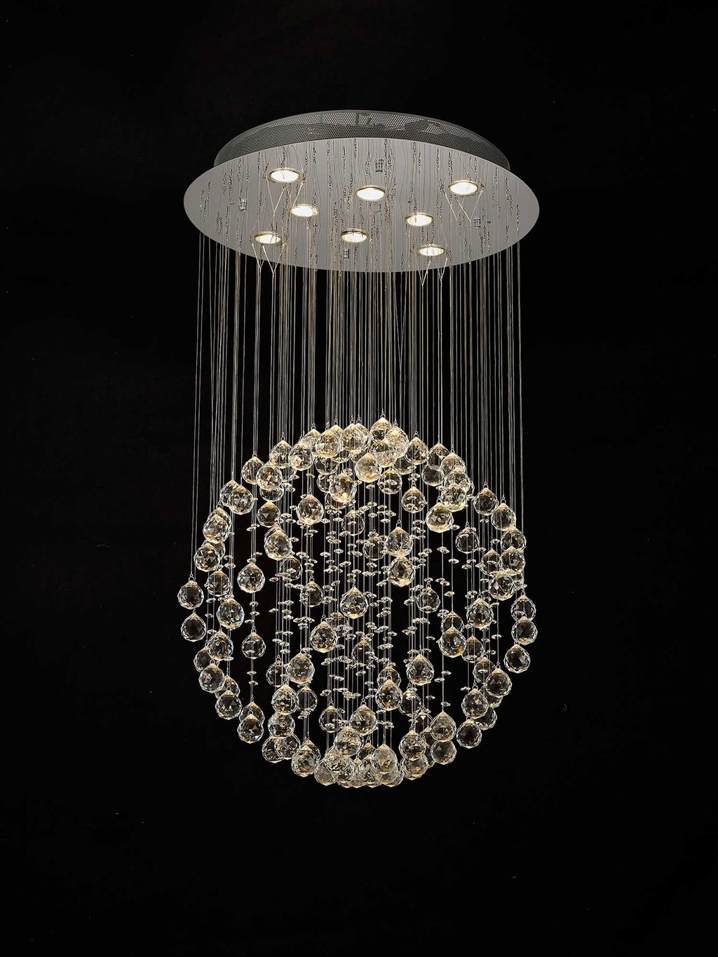 Diyas - Colorado 8 Light Sphere - Luminosity Designs Ltd