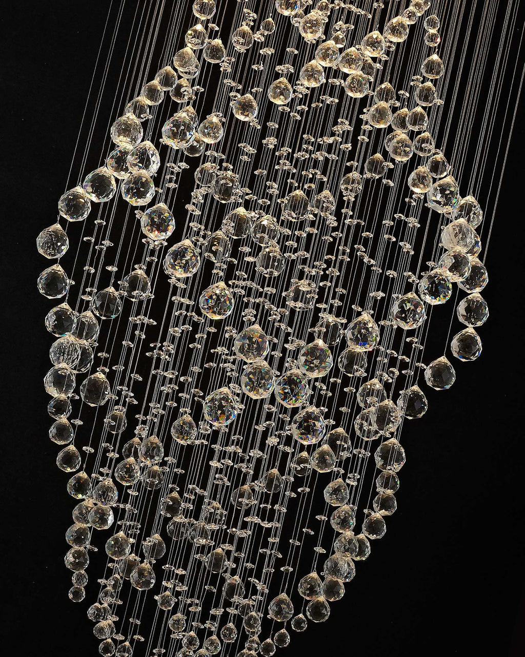 Diyas - Colorado 9 Light Oval Pendant - Luminosity Designs Ltd