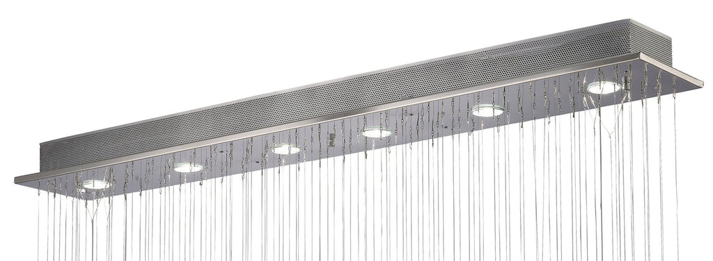 Diyas - Colorado Large Rectangular Chandelier Bar - Luminosity Designs Ltd