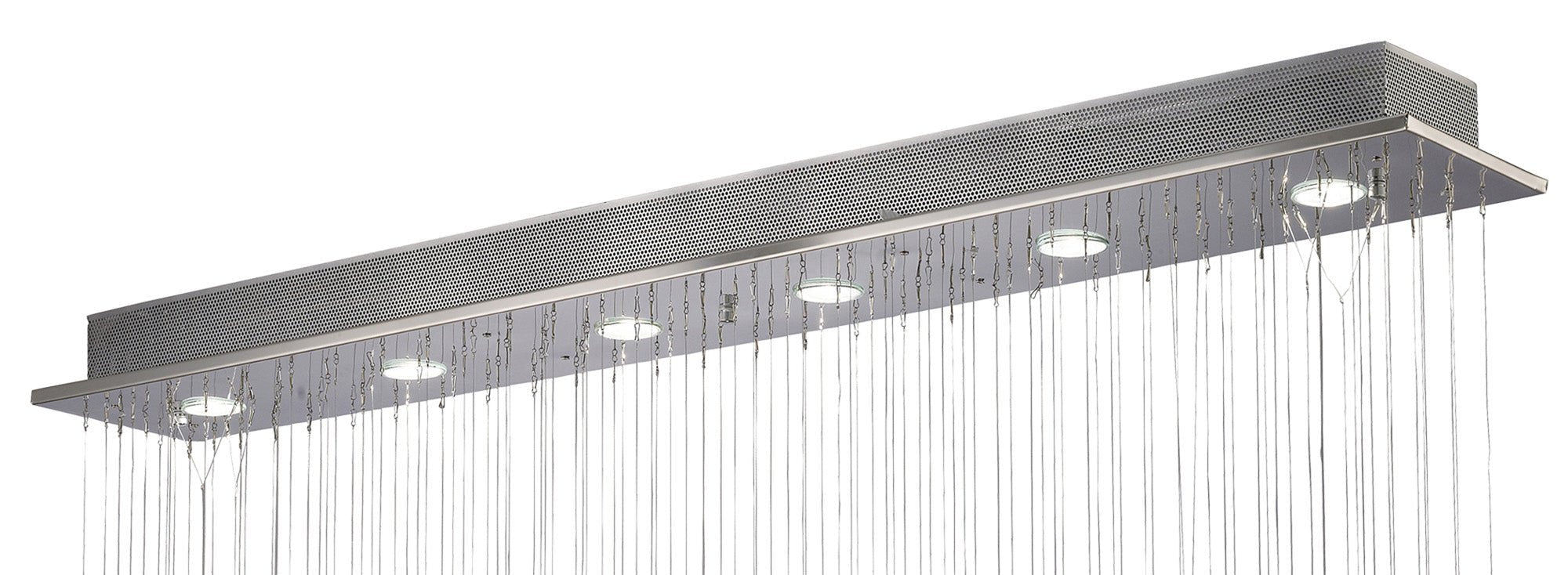 Diyas - Colorado Large Rectangular Chandelier Bar - Luminosity Designs Ltd