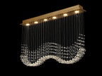 Diyas - Colorado Large Rectangular Chandelier Bar - Luminosity Designs Ltd
