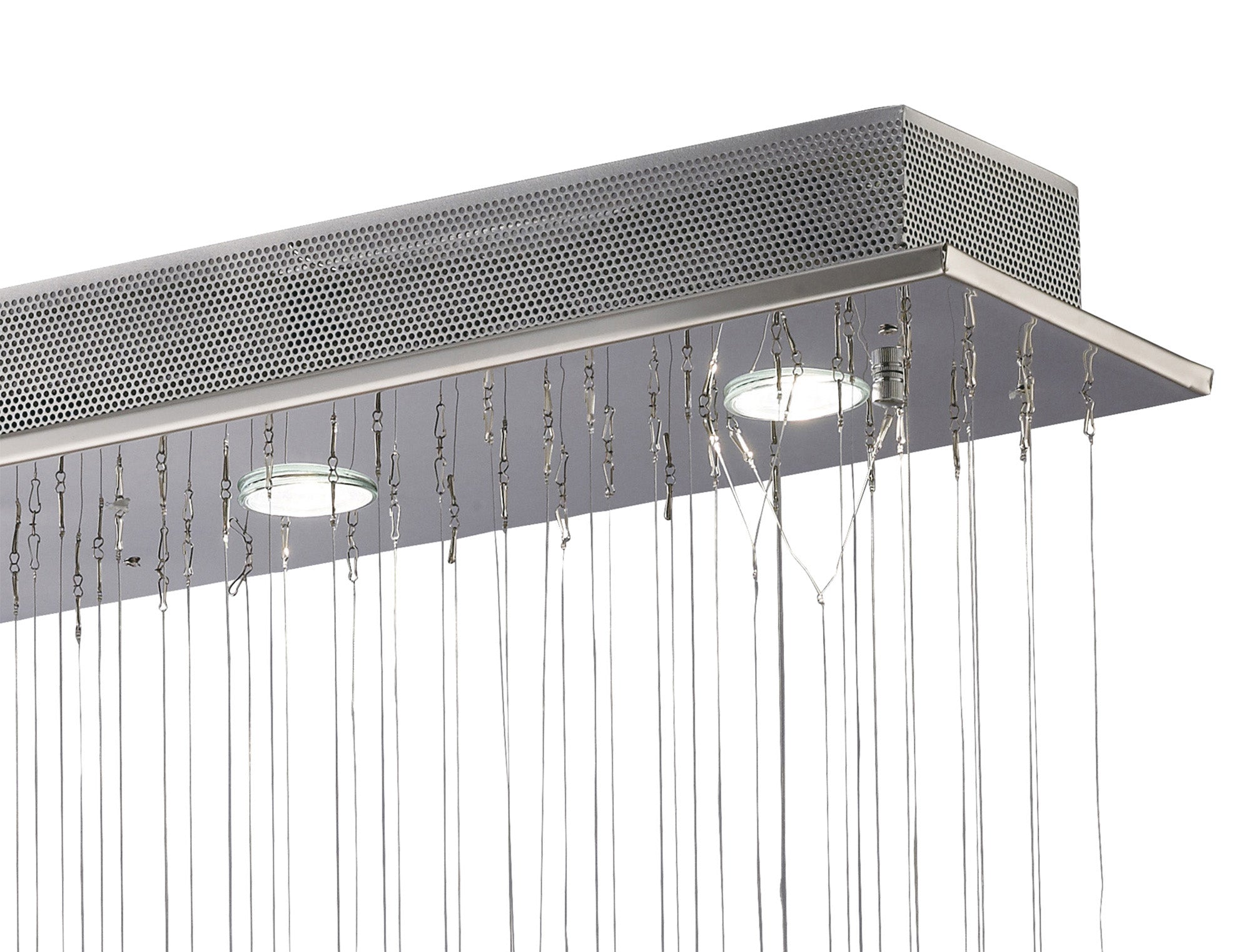 Diyas - Colorado Large Rectangular Chandelier Bar - Luminosity Designs Ltd