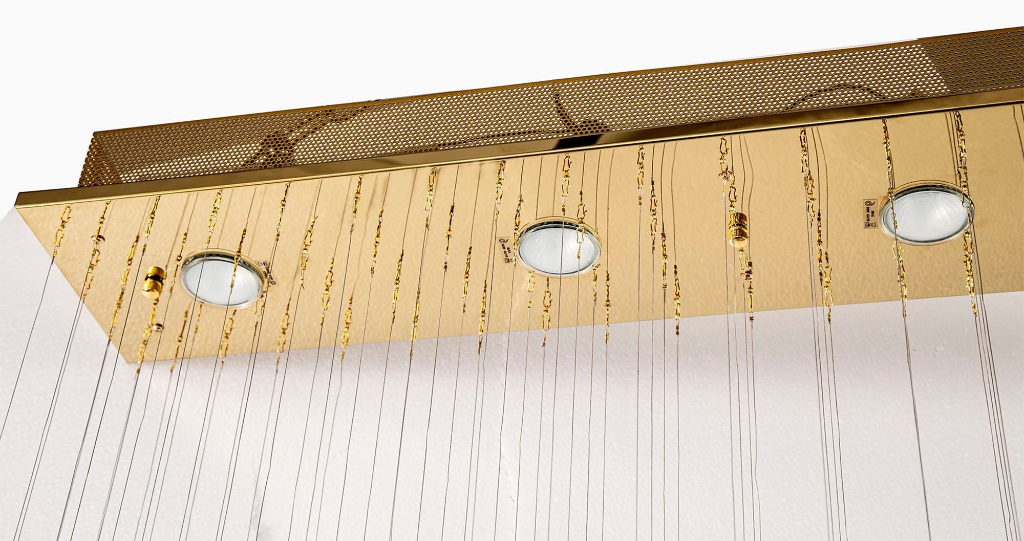 Diyas - Colorado Large Rectangular Chandelier Bar - Luminosity Designs Ltd